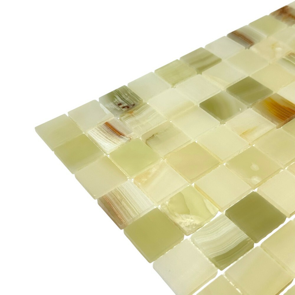 Мозаика ONYX GREEN POL 23x23 серия Marble Stone