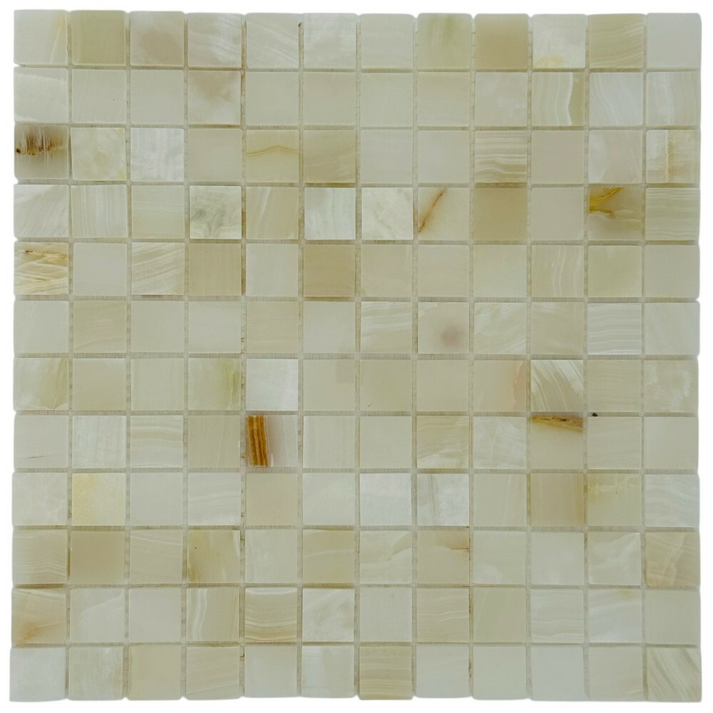 Мозаика ONYX WHITE POL 23x23 серия Marble Stone