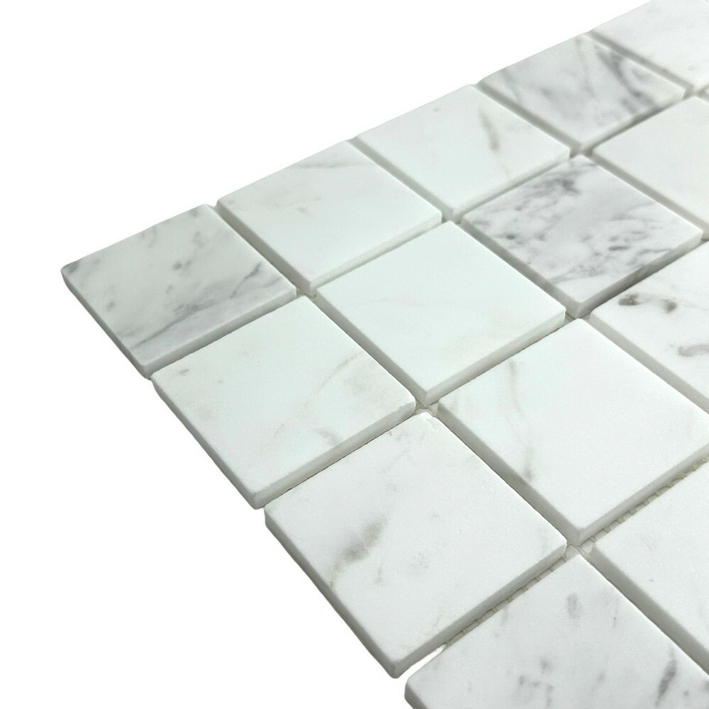 Мозаика VOLAKAS WHITE POL 48x48 серия Marble Stone