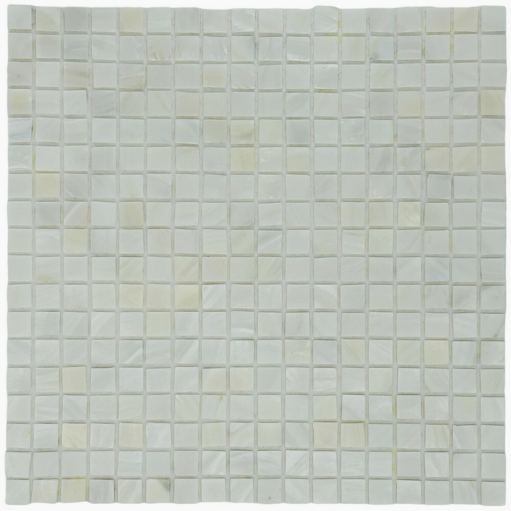 Мозаика WHITE SHELL 15x15 серия Shell-M