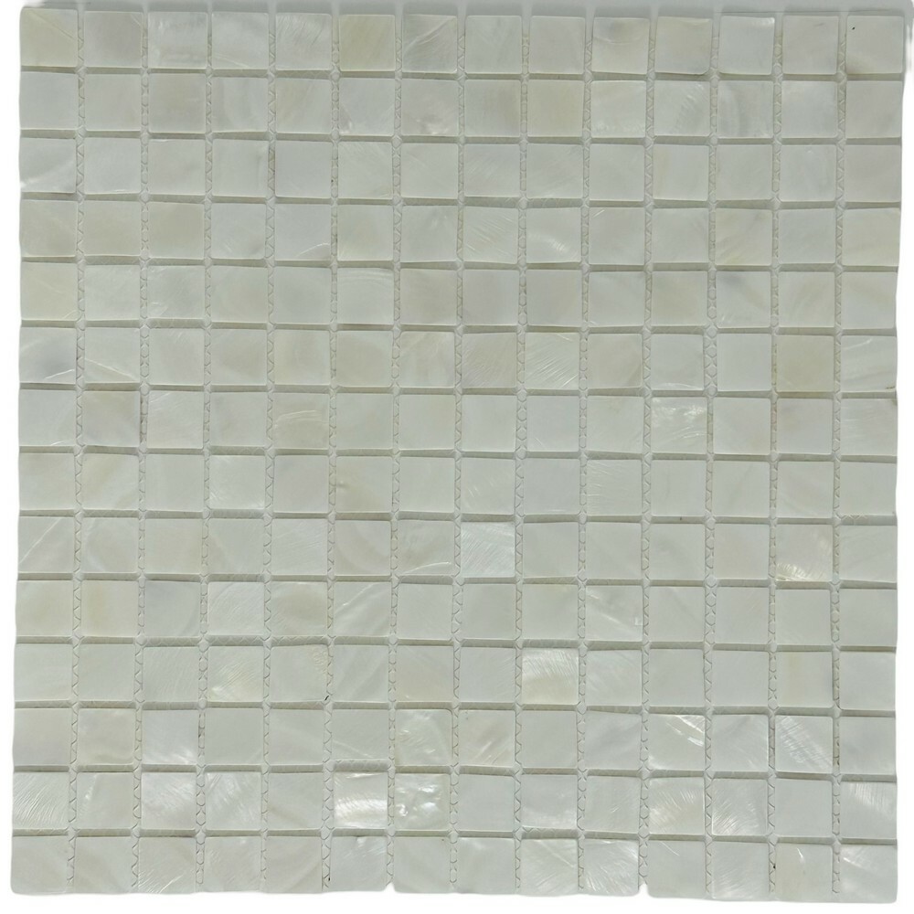 Мозаика WHITE SHELL 20x20 серия Shell-M