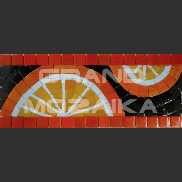Бордюр мозаичный BC341* серия Бордюры художественные