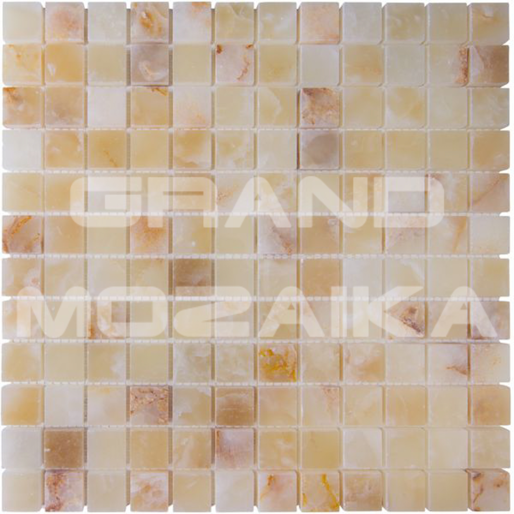 Мозаика LIGHT HONEY ONYX 23*23 серия Anatolian Stone